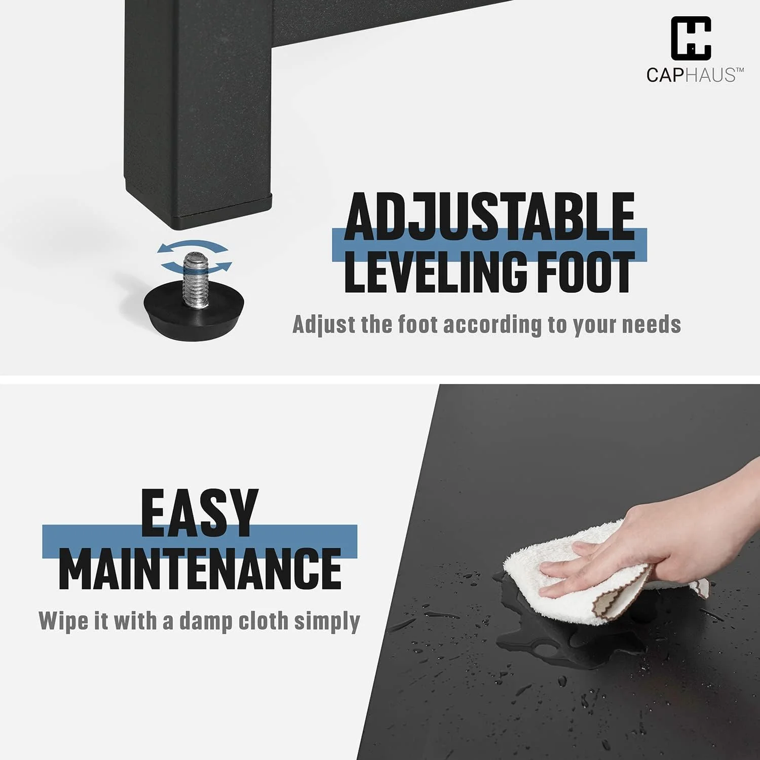 55 Inch Computer Desk, Home Office Desk, Modern Work Desk, Writing Desk For Small Space, Simple Desk For Home Use & Office, PC Table, Gaming Desk