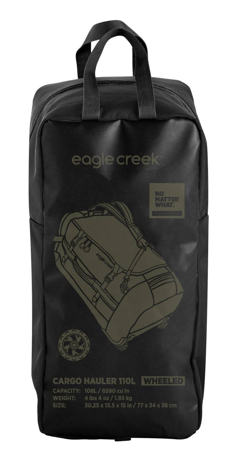Eagle Creek Cargo Hauler Wheeled Duffel Jet Black 110 L