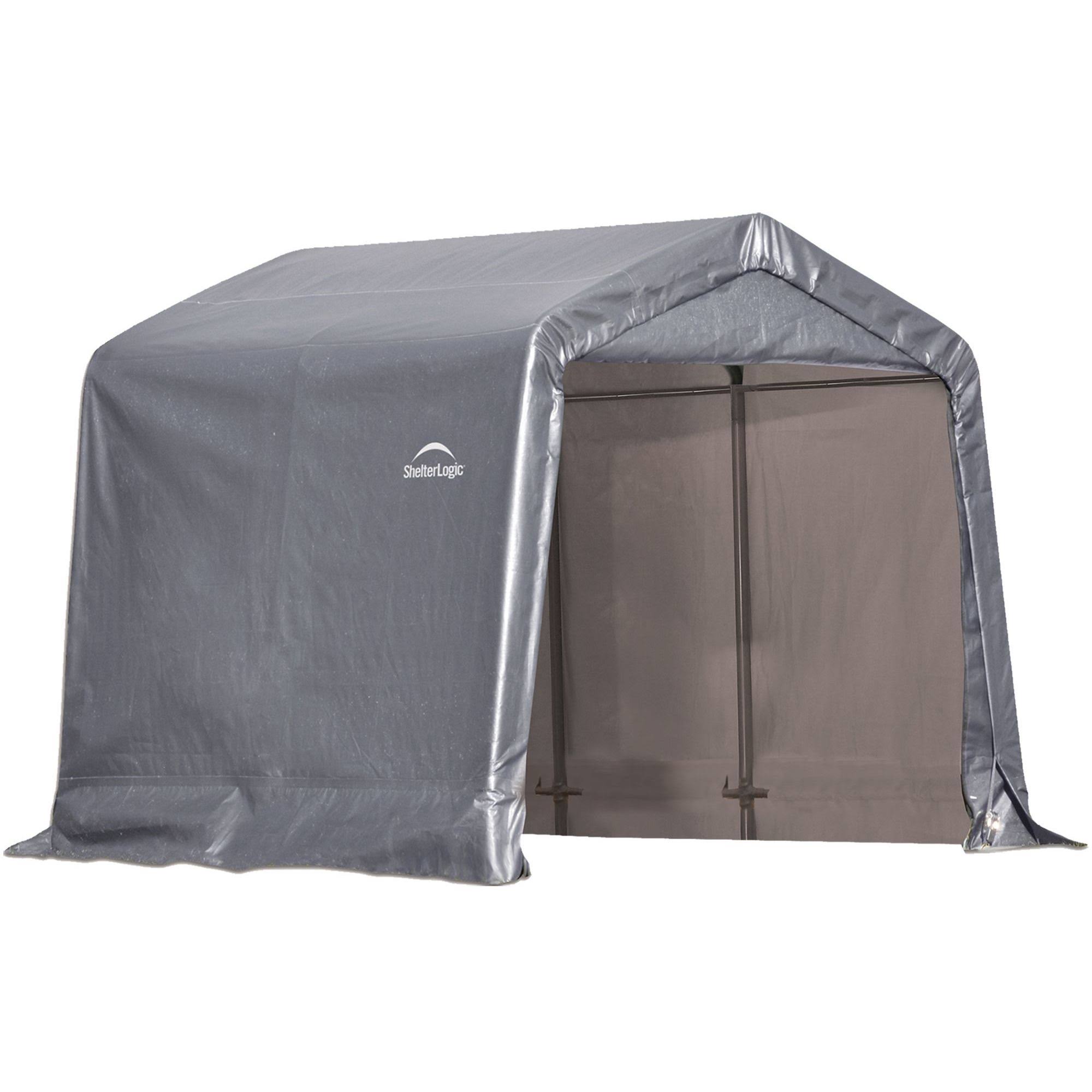 Shelter Logic Shed-in-a-Box Canopy Storage Shed - 6&acute; x 6&acute;