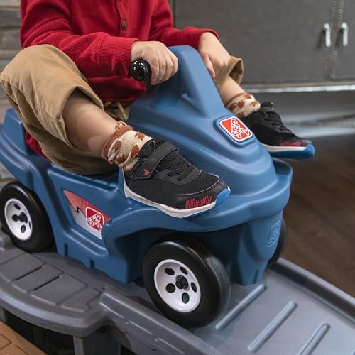 Step2 Up & Down Roller Coaster Toy for Kids, Ride On Push Car, Indoor/Outdoor Playset, Toddlers Ages 2 - 5 years old, Compact Storage