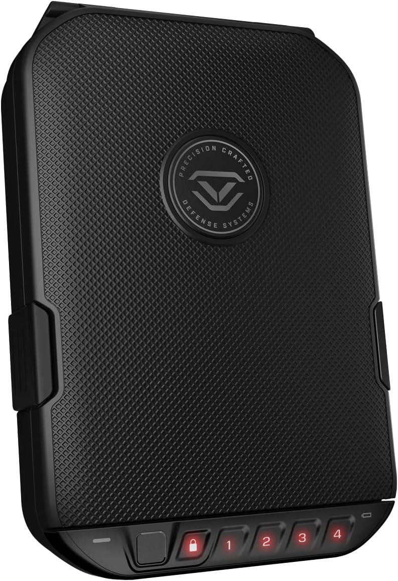 VAULTEK LifePod 2.0 Secure Waterproof Travel Case Rugged Electronic Lock Box Travel Organizer Portable Handgun Case with Backlit Keypad (Covert