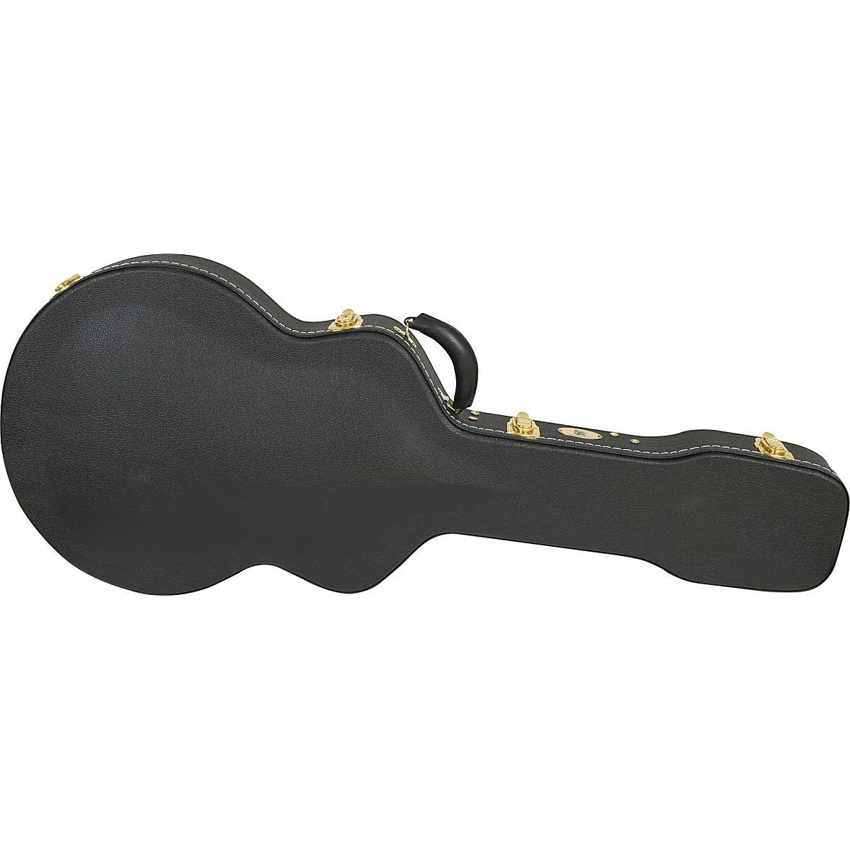 Silver Creek Vintage Archtop Hollowbody Guitar Case Black