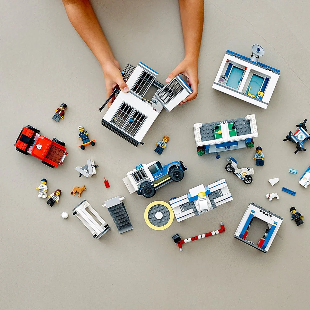 LEGO City Police Station 60246 Building Set for Kids (743 Pieces)