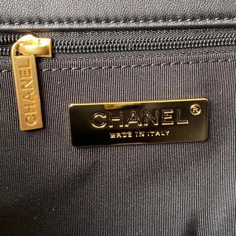 Chanel 19 Flap Bag Black As1160 B03215