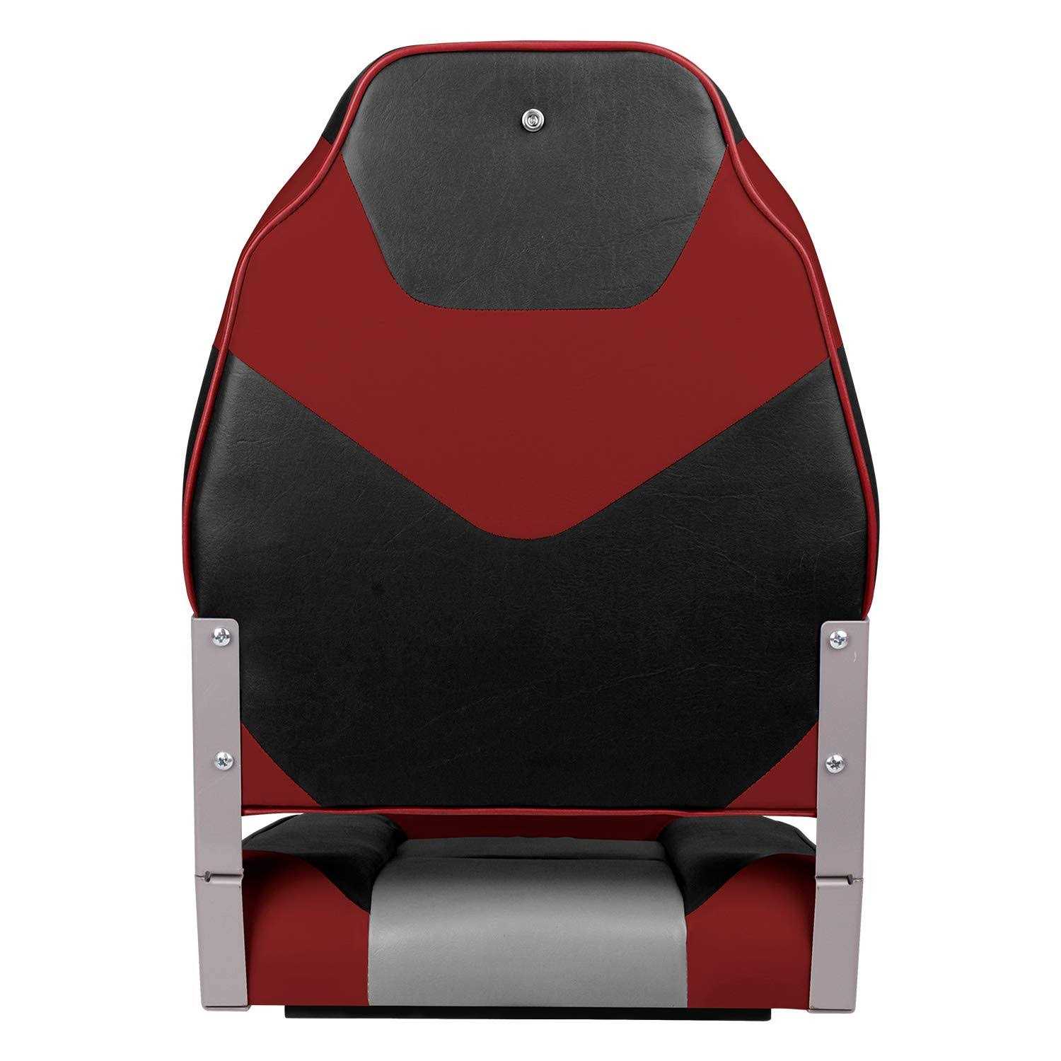 Leader Accessories A Pair of Elite Low/High Back Folding Fishing Boat Seat - Sports Supplies Online Store