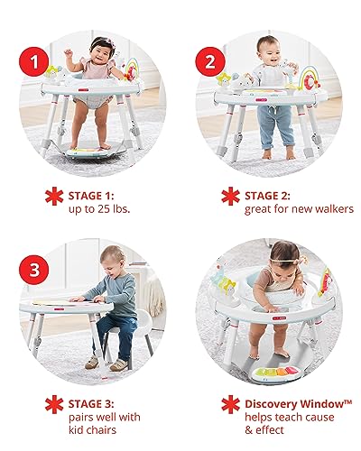 Skip Hop Baby Activity Center: Interactive Play Center with 3-Stage Grow-with-Me Functionality, 4mo+, Explore & More