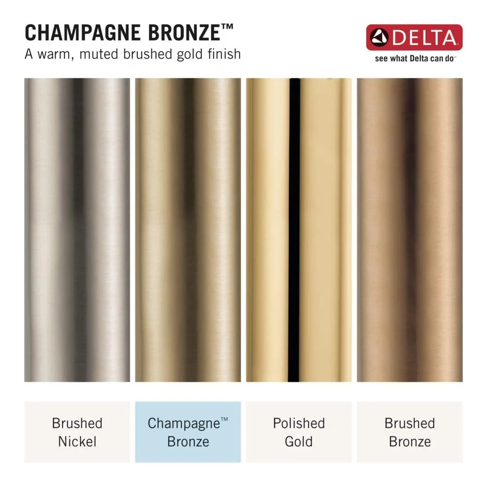 Delta 19802Z-Dst Lenta Single-Handle Pull-Down Kitchen Faucet - Bronze