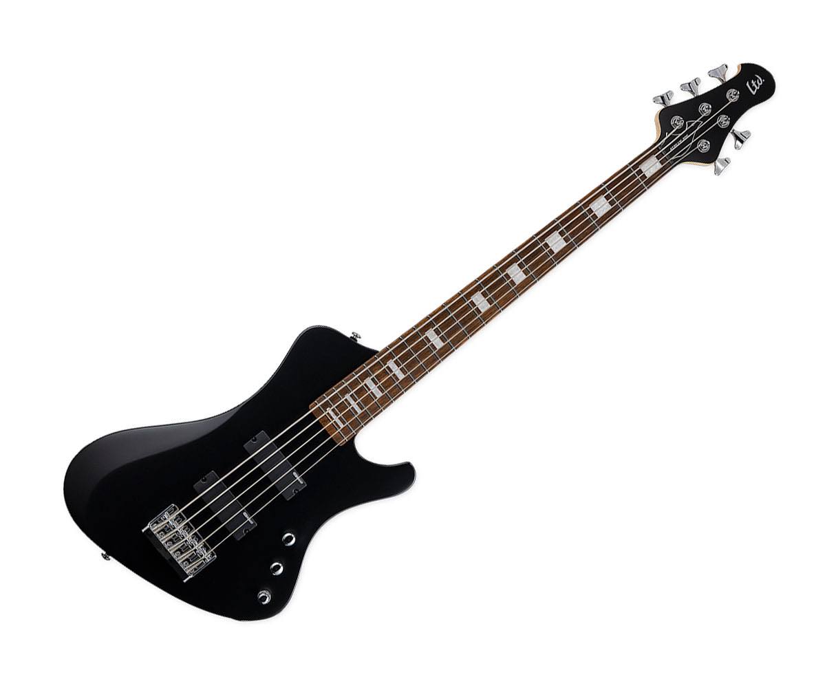 ESP LTD Stream-205 Black Satin 5 String Bass Guitar