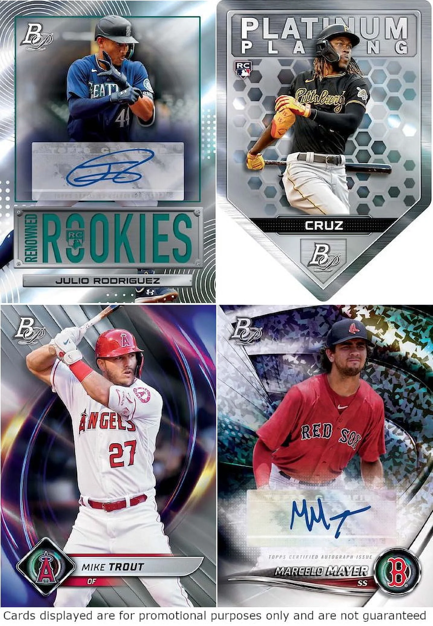2022 Topps Bowman Platinum Baseball Monster Box | 2 Autographs per Box!