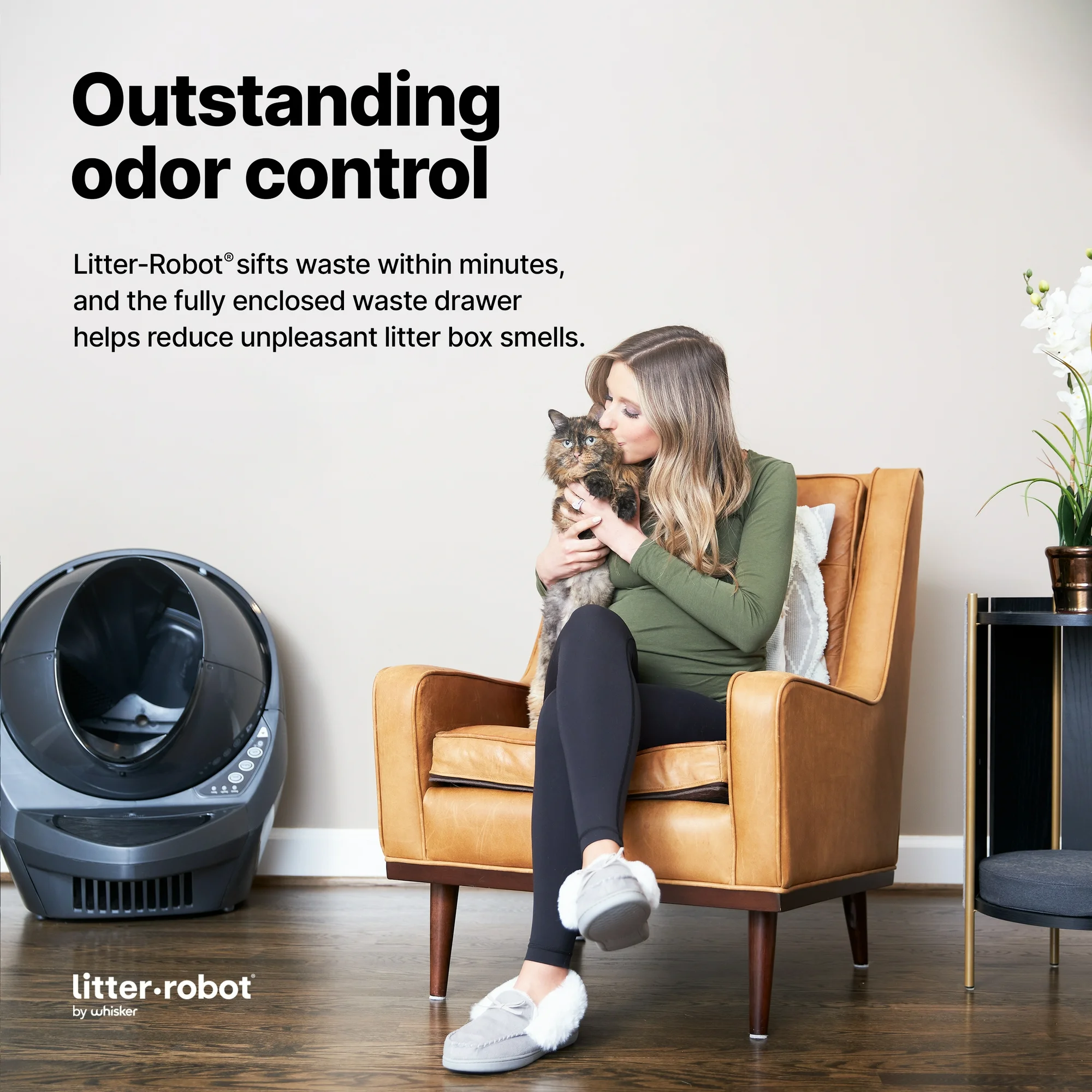 Litter-Robot 3 Connect, Grey