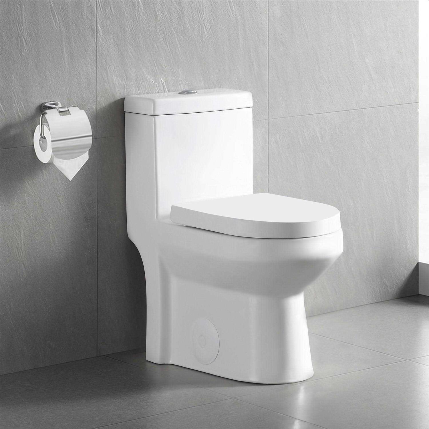 DeerValley DV-1F52812 Liberty Dual-Flush Elongated One-Piece Toilet - Shop Hardware Tools Online Store