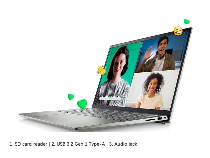 Dell Inspiron 14 5425 Laptop, 14"+1920 x 1200, AMD Ryzen7 5825U, 16GB RAM, 1TB SSD, Windows 11 Pro