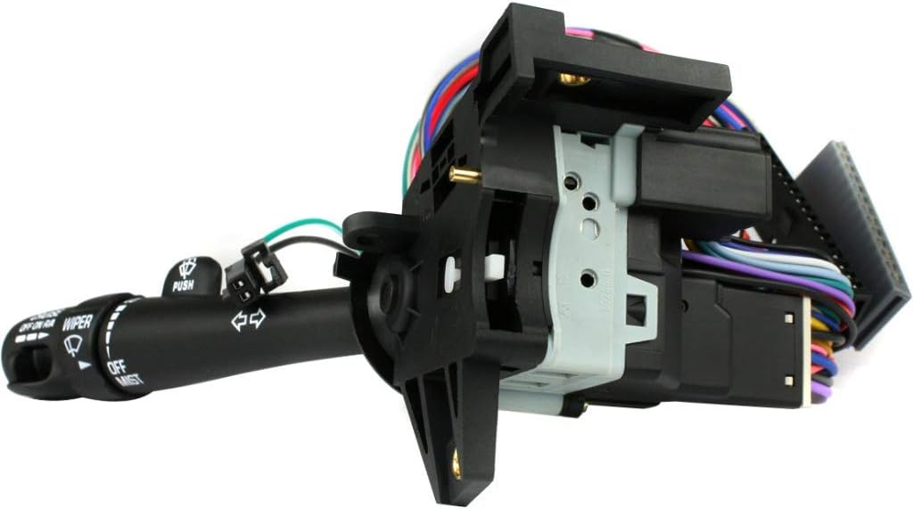 For Buick Century Turn Signal Switch 1997-2005 | Standard Dimmer | 3 Male Connector | Female Terminal | Cruise Control | Wiper & Windshield |