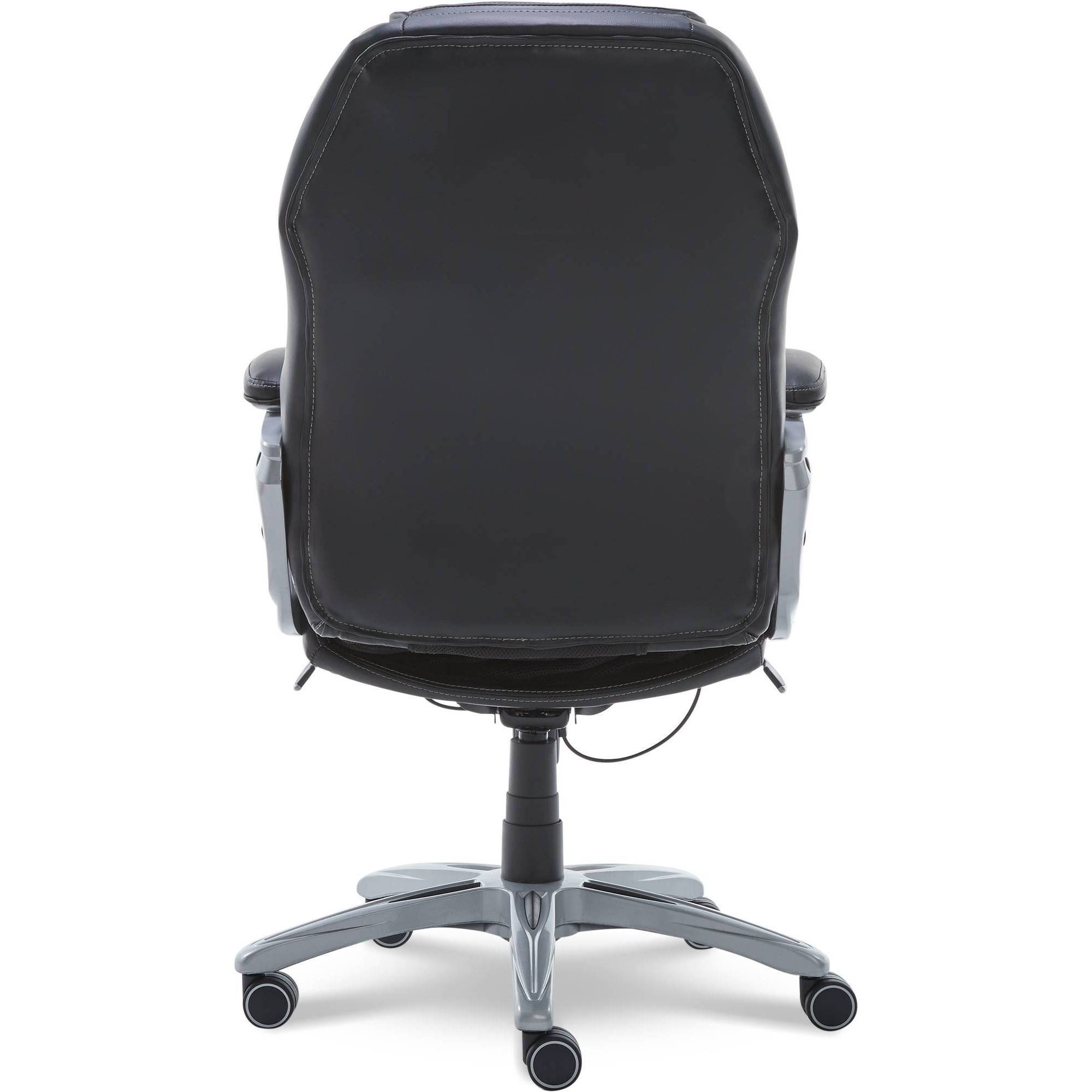 Serta Back in Motion Bonded Leather Health and Wellness Executive Office Chair (Black)