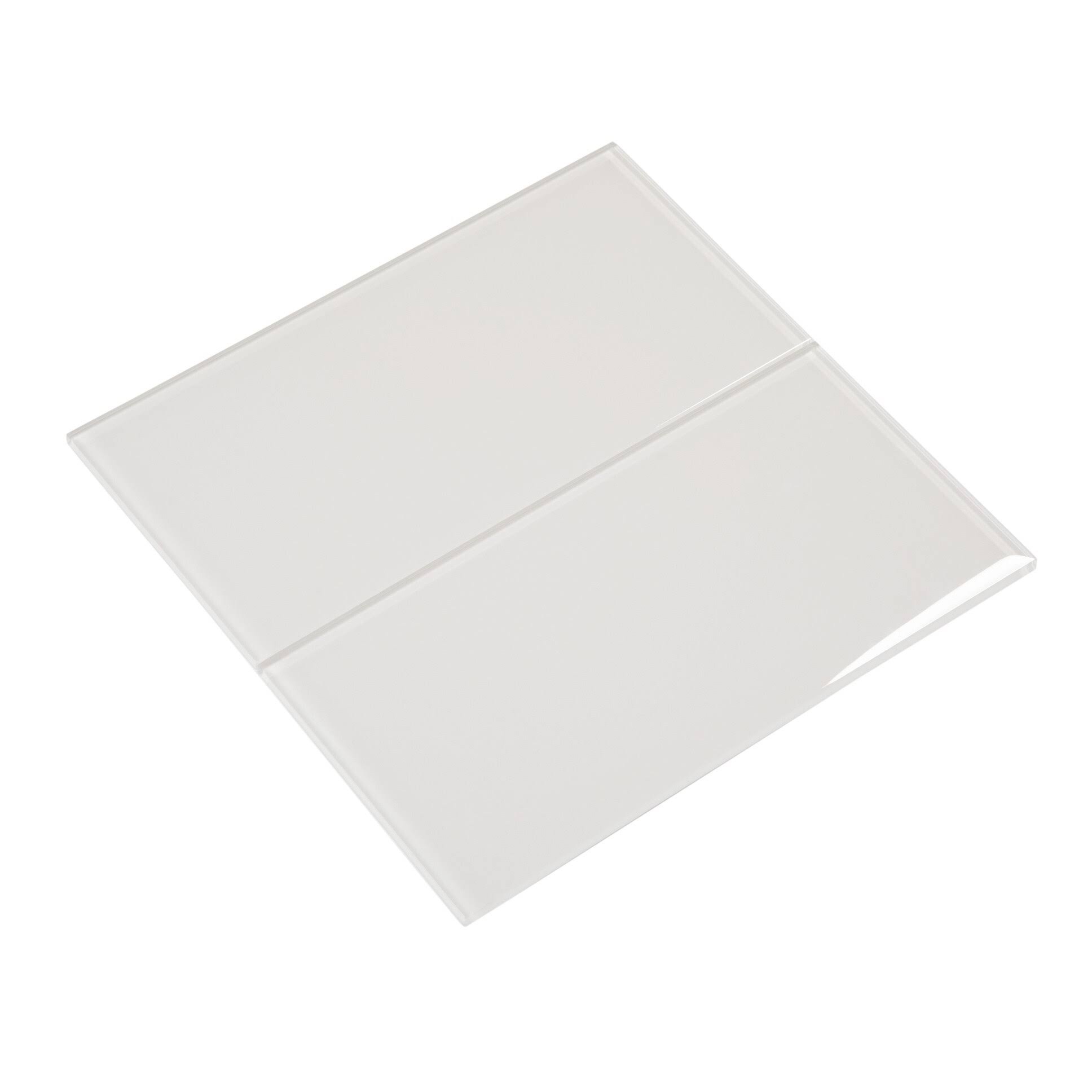 Giorbello Agreeable Gray 6x12 Glass Subway Tiles - 5 Sq. ft. Case
