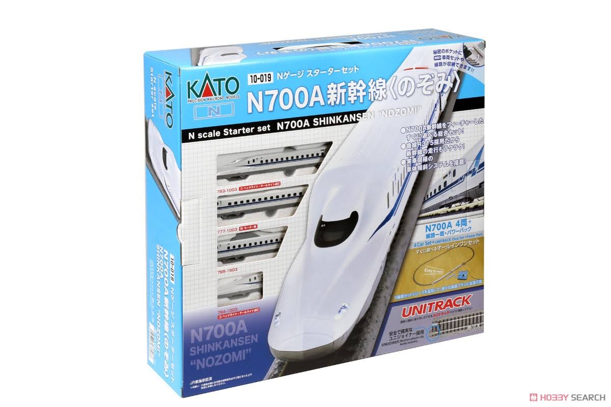 Kato N Scale Starter Set N700A Shinkansen Nozomi 10-019 Model Train