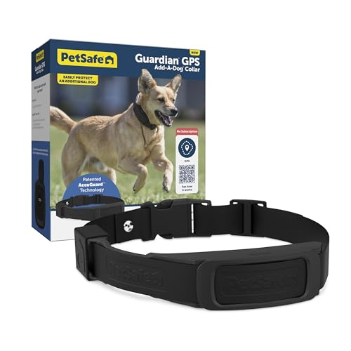 PetSafe Guardian GPS Dog Fence – No Subscription – Create Your Own Wireless Fence for Dogs – for Yards 3/4 Acres or Larger – World's Safest GPS Dog