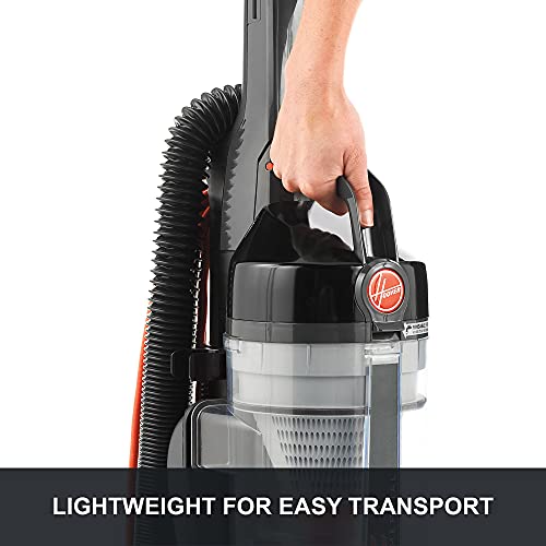 Hoover Commercial TaskVac Bagless Upright Vacuum Cleaner, Furniture Guard Lightweight HEPA Filtered Professional Grade Long-Lasting
