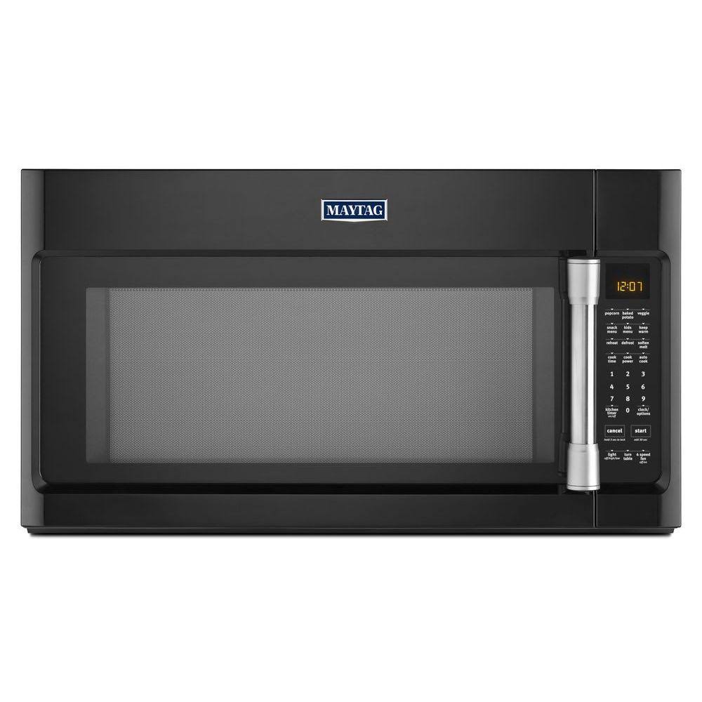 Maytag MMV5219DE 2.1 Cu. ft. Black Over-the-range Microwave