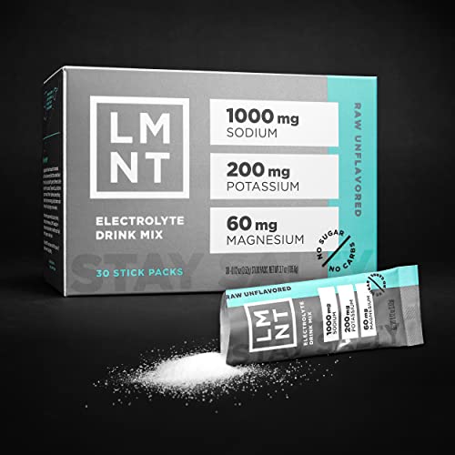 LMNT Zero Sugar Electrolytes - Watermelon Salt | Drink Mix | 30 Count