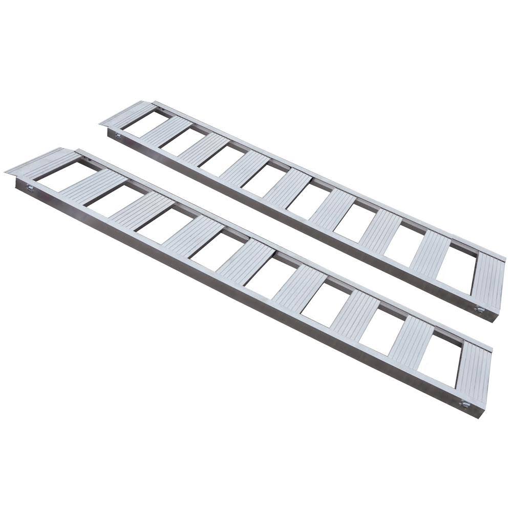 Erickson 72 in. x 9 in. Aluminum Loading Ramps (2-Pack) 07445 - Megean