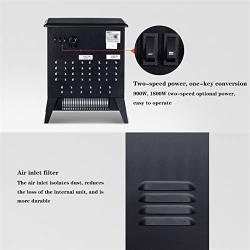 Electric Fireplace Portable Freestanding Electric Fireplace Heater