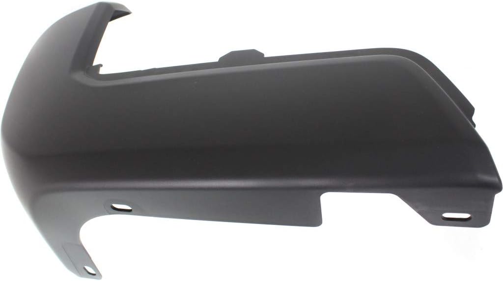 For Toyota Tacoma Bumper End 2016 17 18 19 2020 Driver Side | Rear | Painted Black | Plastic | CAPA | TO1104133 | 5215604010