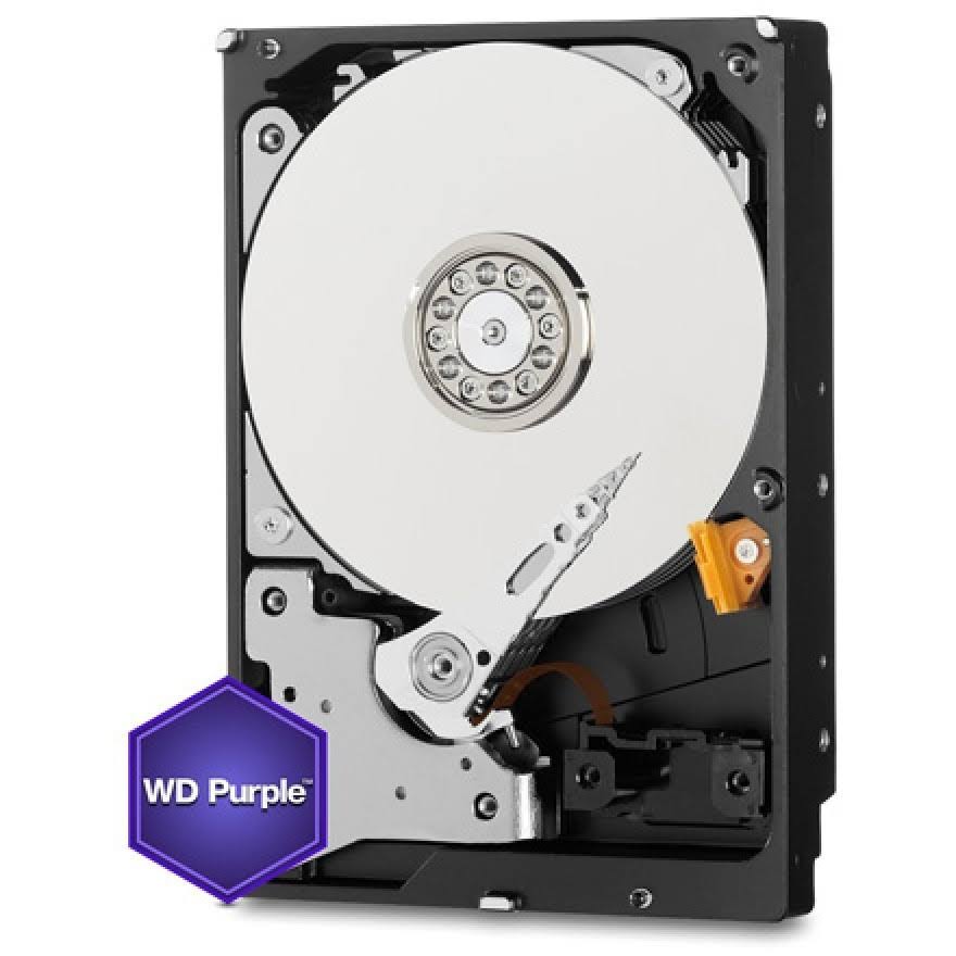 WD Purple 2TB Surveillance Hard Disk Drive -5400 RPM Class SATA 6 Gb/s