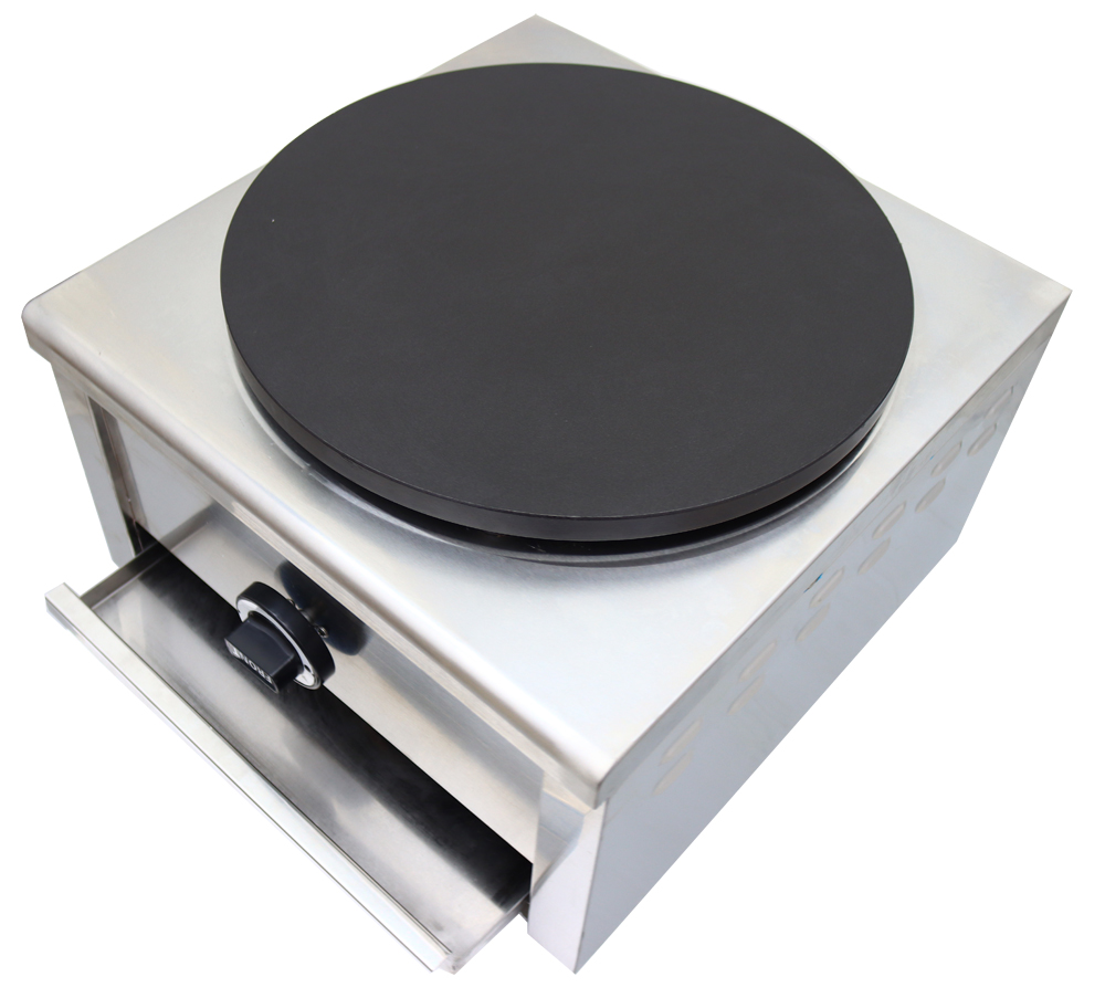 Techtongda Commercial Pancake Fruit Machine Single Head Natural Gas Crepe Maker 2000 Pa