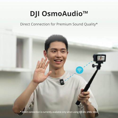 DJI Osmo Action 4 Standard Combo, 4K/120fps Waterproof Action Camera with a 1/1.3-Inch Sensor, Stunning Low-Light Imaging