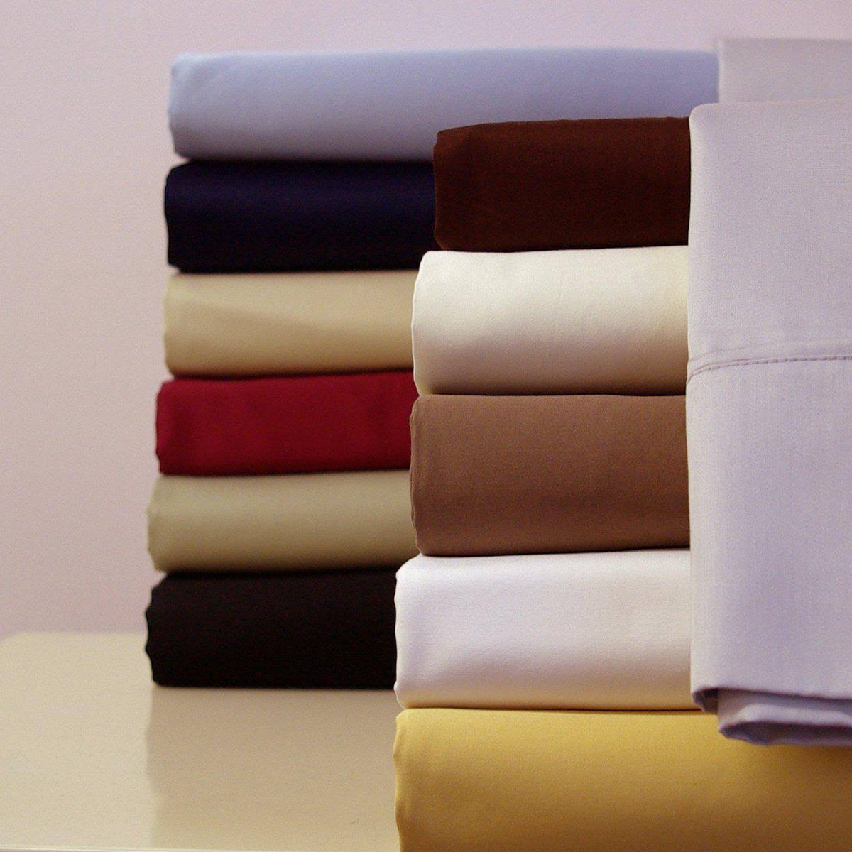 Top Split California King Sheets 100% Cotton 300TC Linen