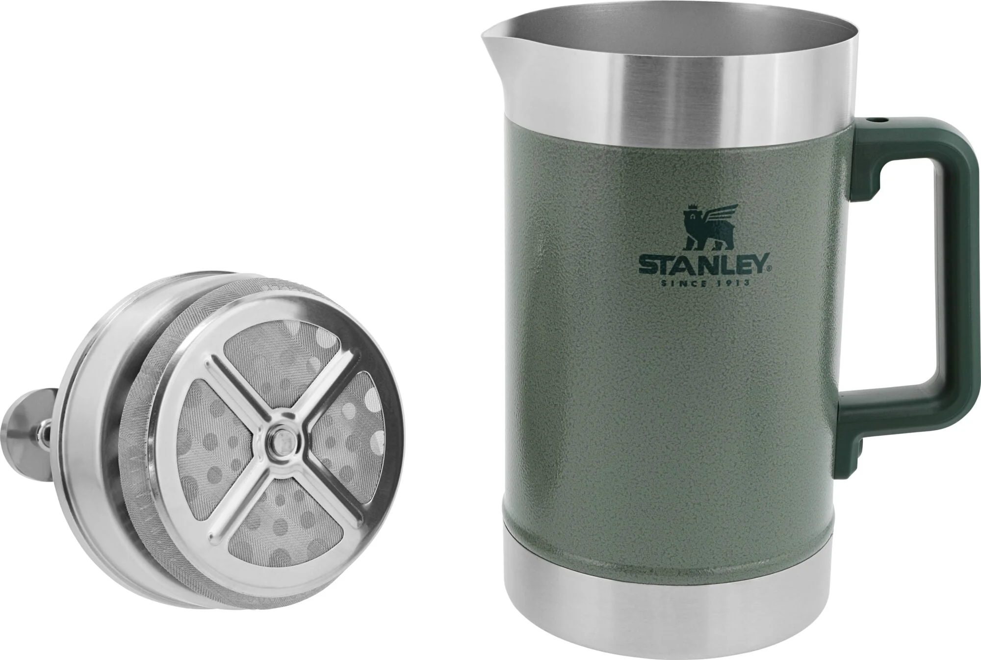 Stanley Classic Stainless Steel Coffee French Press, 48 oz