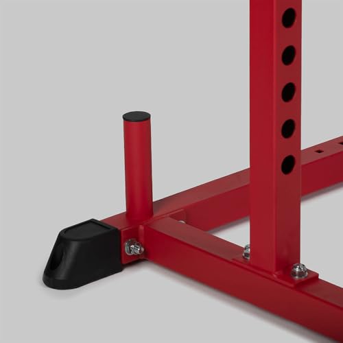 Titan Fitness T-2 Series Short Power Rack, Skinny Pull Up Bar, Pin and Pipe Safeties, Standard J-Hooks