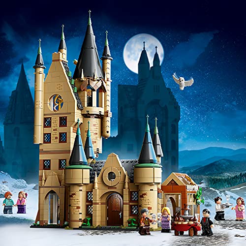 LEGO 75969 Harry Potter Hogwarts Astronomy Tower Building Toy for Children +9 Years with 8 Mini Figures