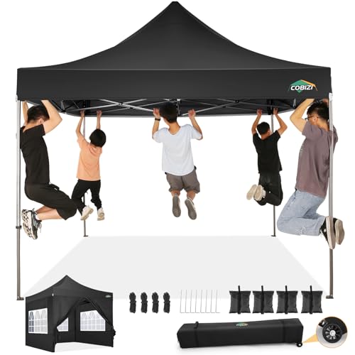 COBIZI 13x26 Pop Up Tent 13x26 Canopy with Sidewalls Heavy Duty Canopy Party Tent for Parties