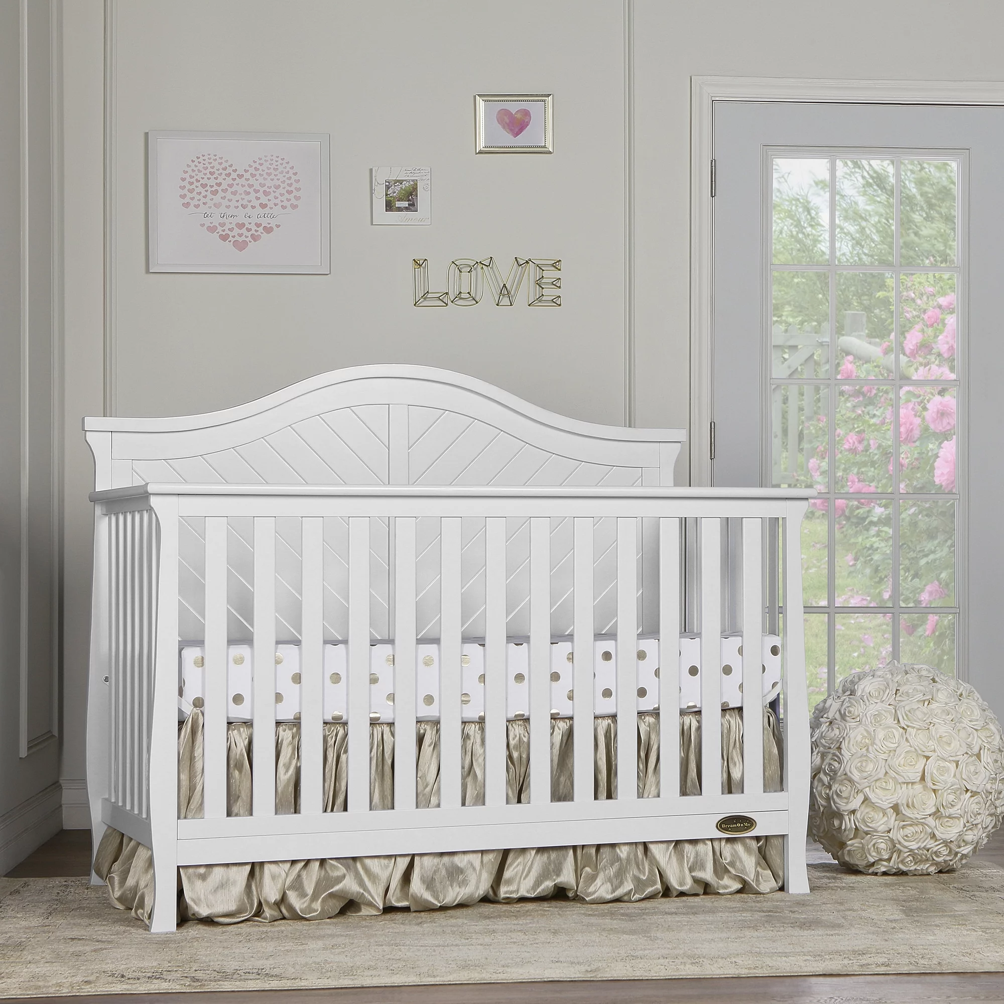 Dream on Me Kaylin 5-in-1 Convertible Crib