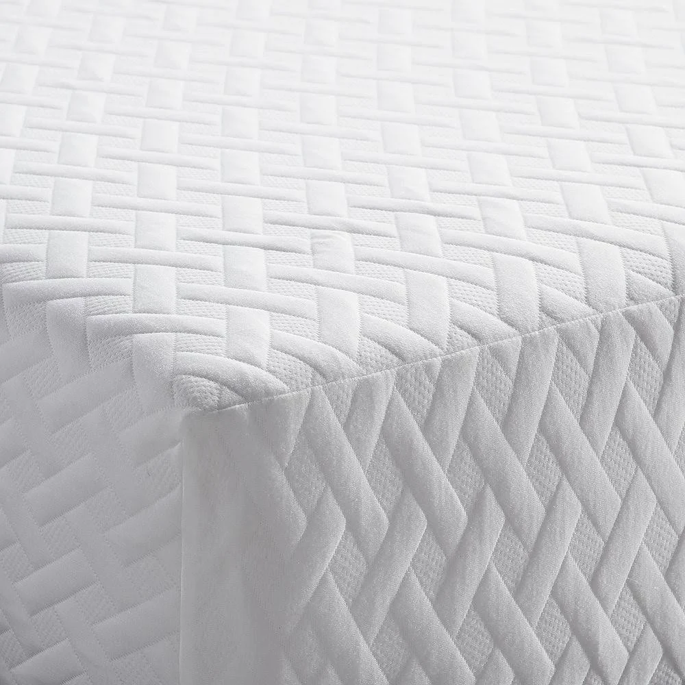 Lucid Dream Collection 10 in Gel Memory Foam Mattress - White - Twin
