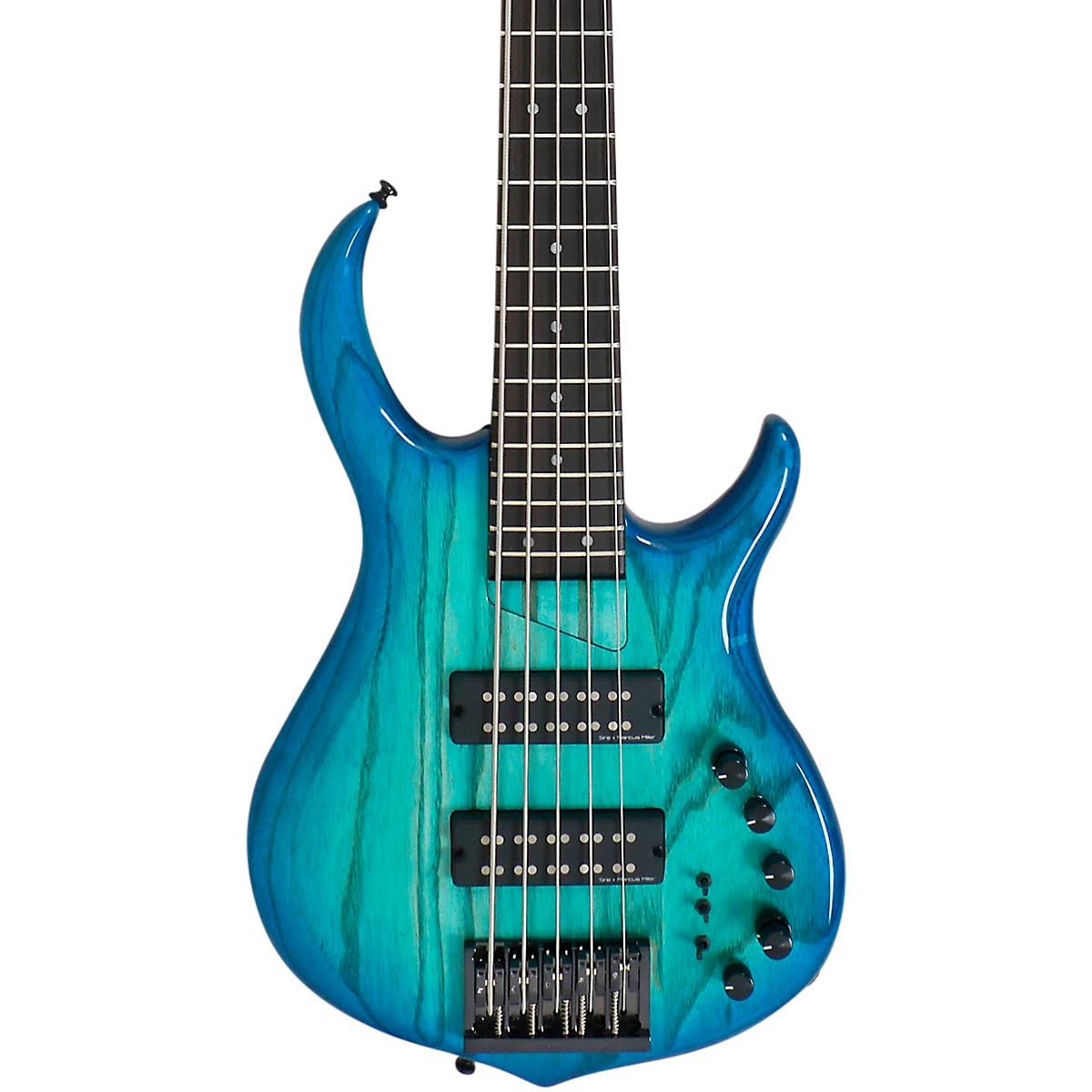 Sire Marcus Miller M5 Swamp Ash 5-String Bass Transparent Blue