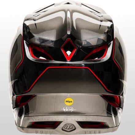Troy Lee Designs D4 Carbon Helmet w/ MIPS Large / Exile Gray