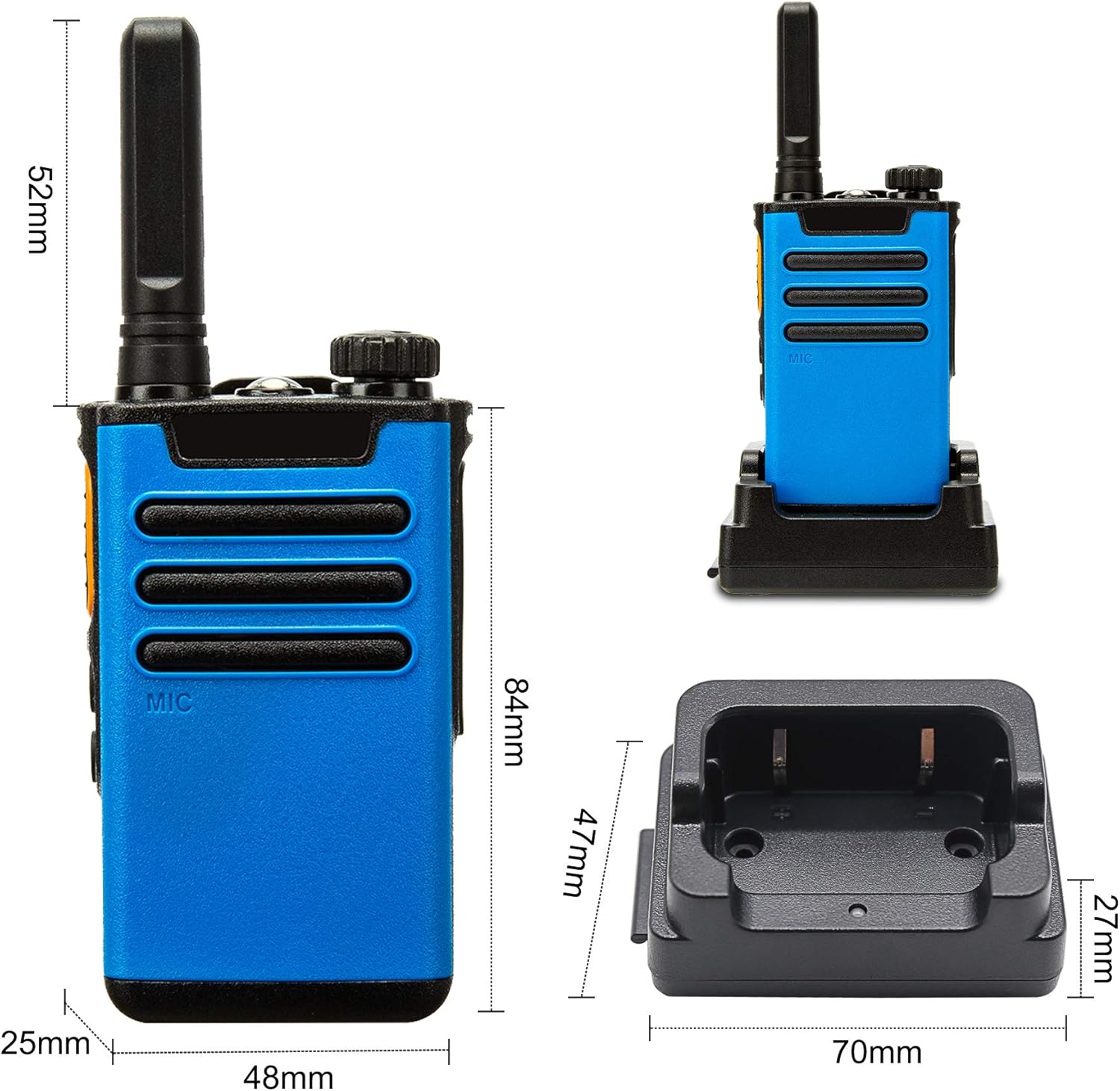 CallToU Wireless Intercom for Home,Caregiver Walkie Talkies for Seniors/Elderly/Patient/Disabled