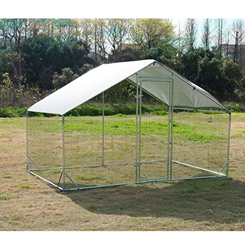 Large Metal Chicken Coop