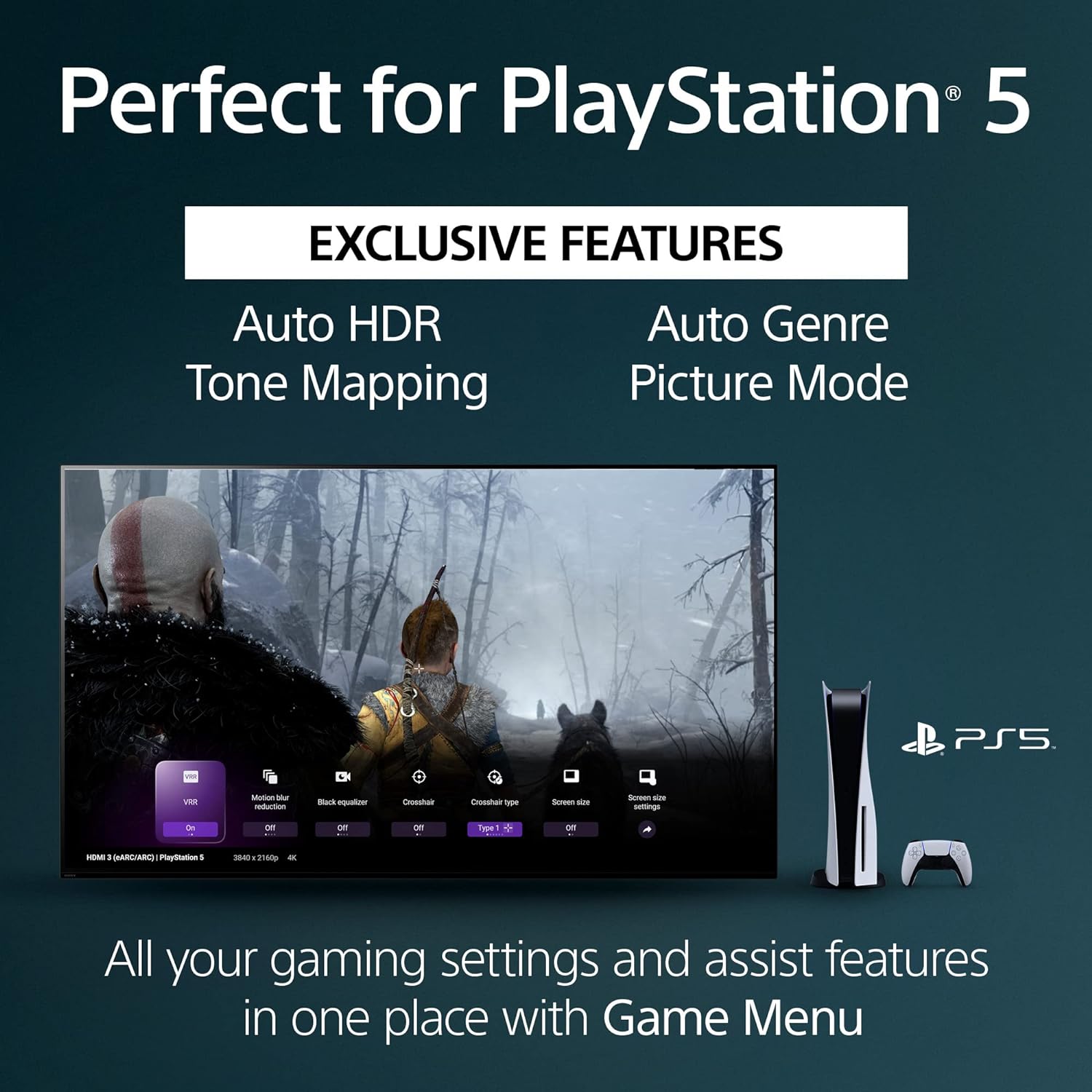 Sony OLED 65 inch BRAVIA XR A80L Series 4K Ultra HD TV