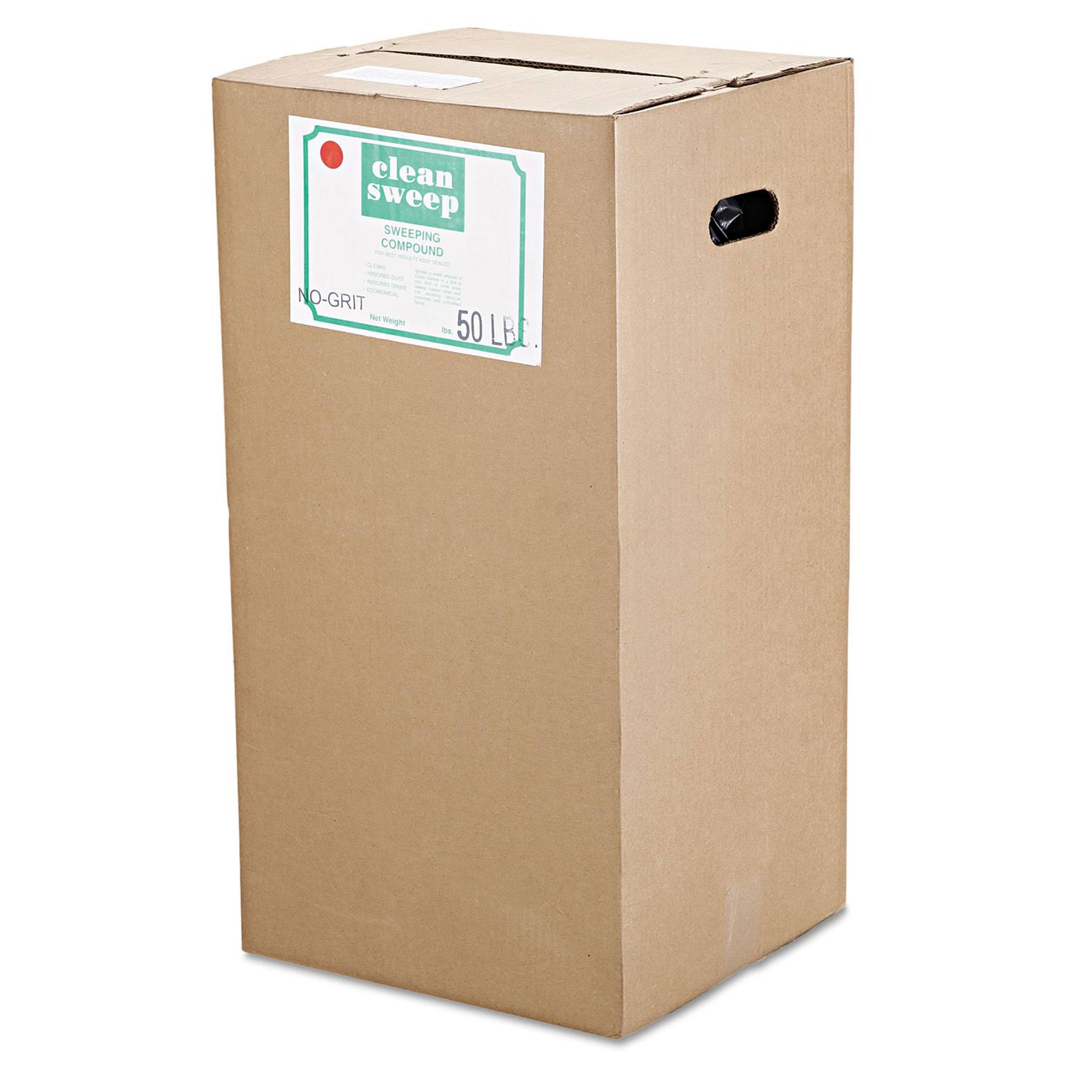 Anchor Non-Abrasive Sweeping Compound, Safe on Floors, 50 lb, Red FLOOR-SWEEP