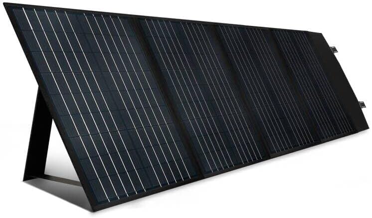 120W Solar Panel Portable Power Stations with Adjustable Kickstand Foldable Solar Power Backup