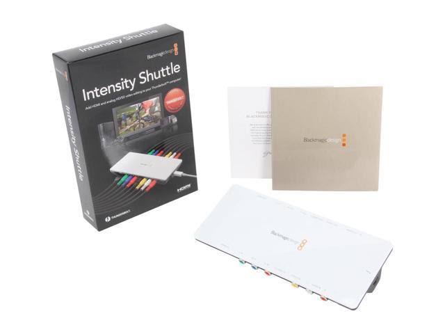 Blackmagic Design Intensity Shuttle Thunderbolt Video Capture Interface