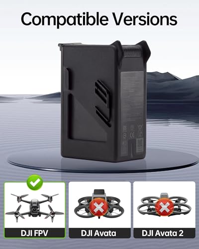 Drone Power Solution for DJI FPV - Fly More Kit Drone Accessories for Prolonged Flight Time and Fast Charging