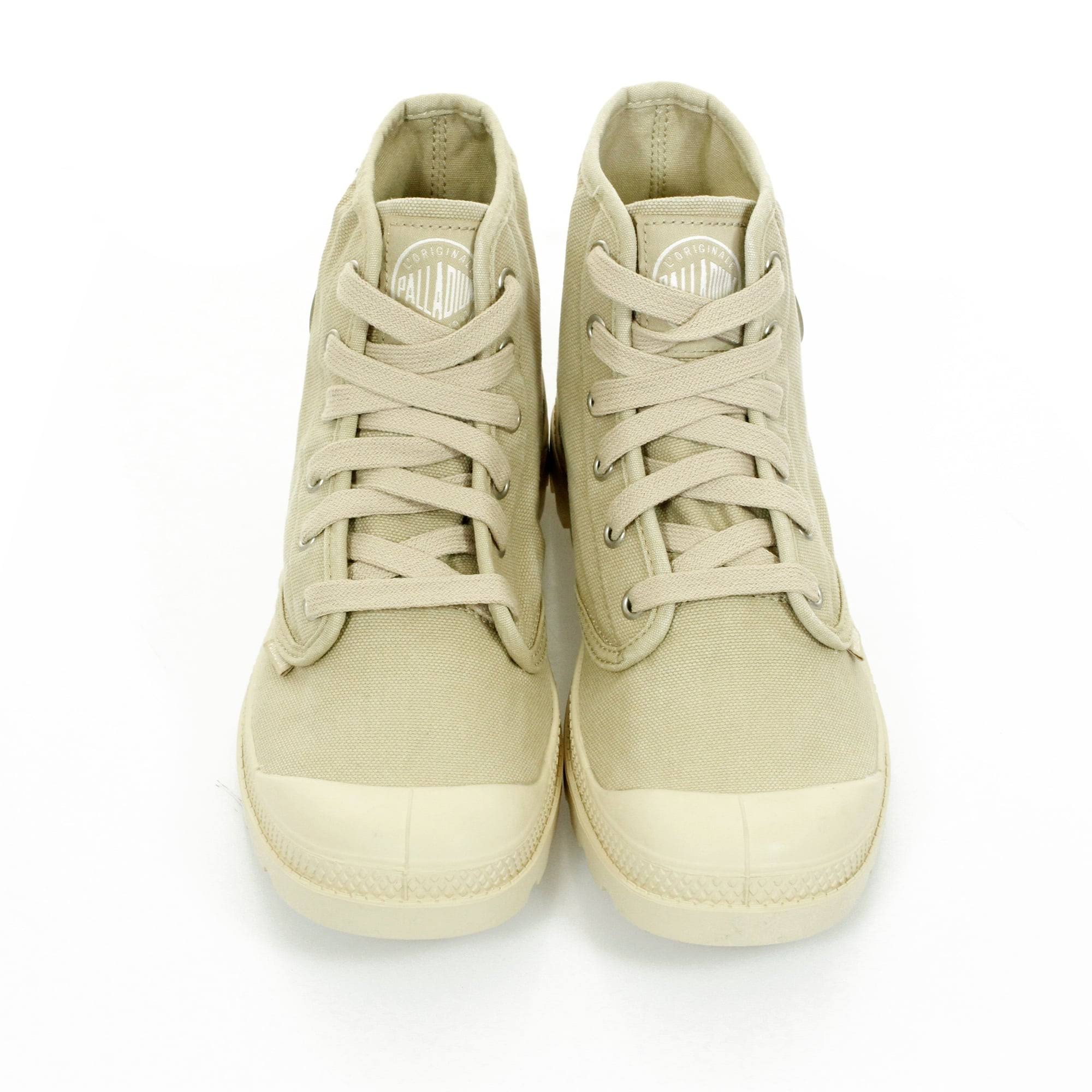 Palladium Men&s Pampa Hi Canvas, Size: 9, Sahara/ecru