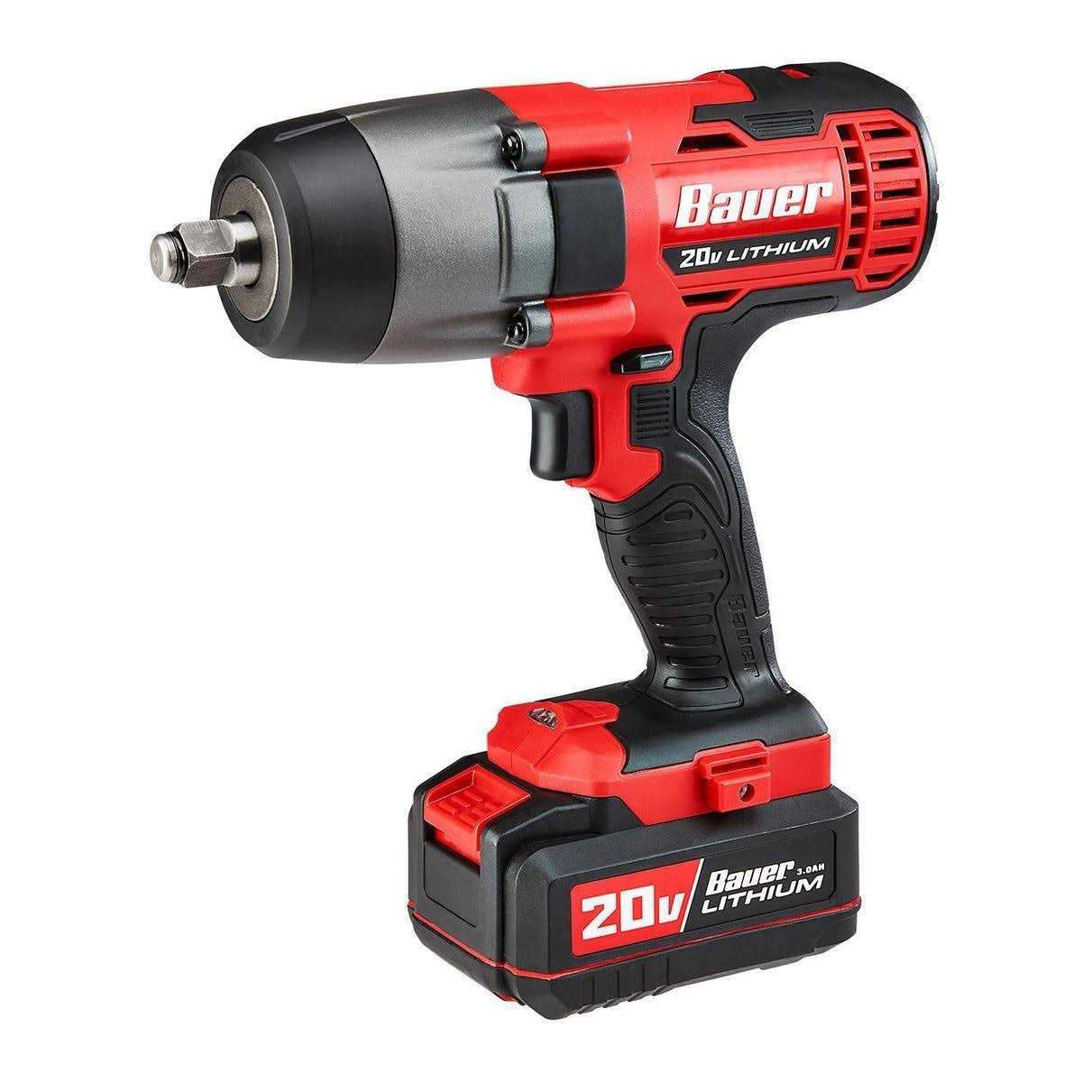 Bauer 20V Cordless 1/2 in. Impact Wrench - Shop Hardware Tools Online Store