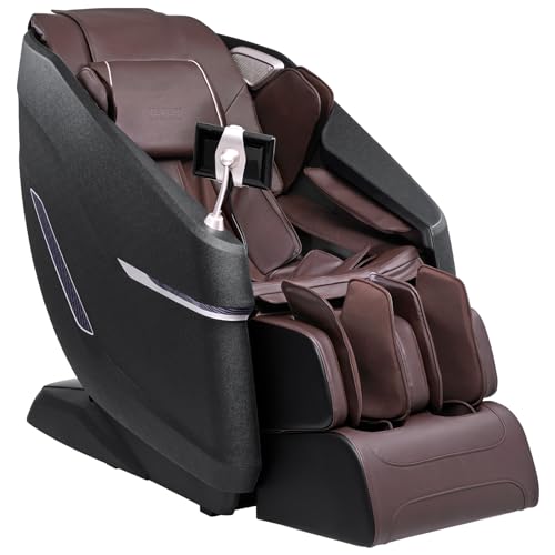 VEVOR Full Body Massage Chair, SL-Track Zero Gravity Massage Recliner, 3D Shiatsu, Body Scan, Heating, Bluetooth Speaker, Airbags for Living Room