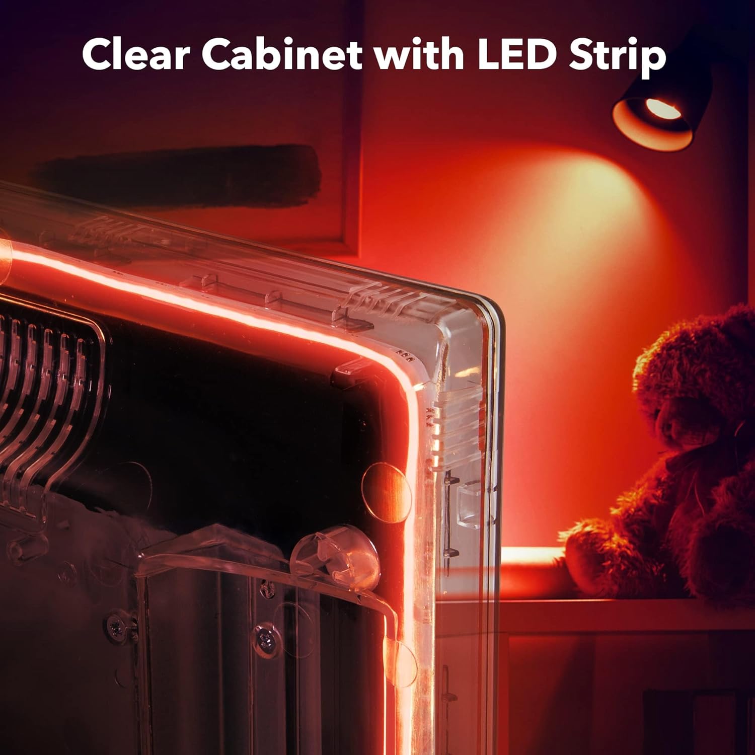22-Inch Neon LED TV by Continu.us | Color-Changing, Non-Smart HD Retro Television